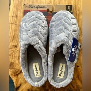 Dearfoams Slippers No Sweat Comfort Memory Foam SZ 5-6